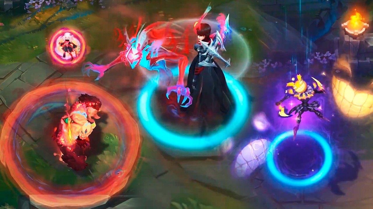 PREVIEW & SPLASH - Vayne Legendary, Annie, Kindred & Shaco Prestige - NEW Skins - League of Legends