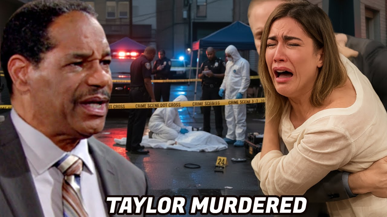 Taylor was murdered - Steffy regrets not being able to stop it in time The Bold and the Beautiful