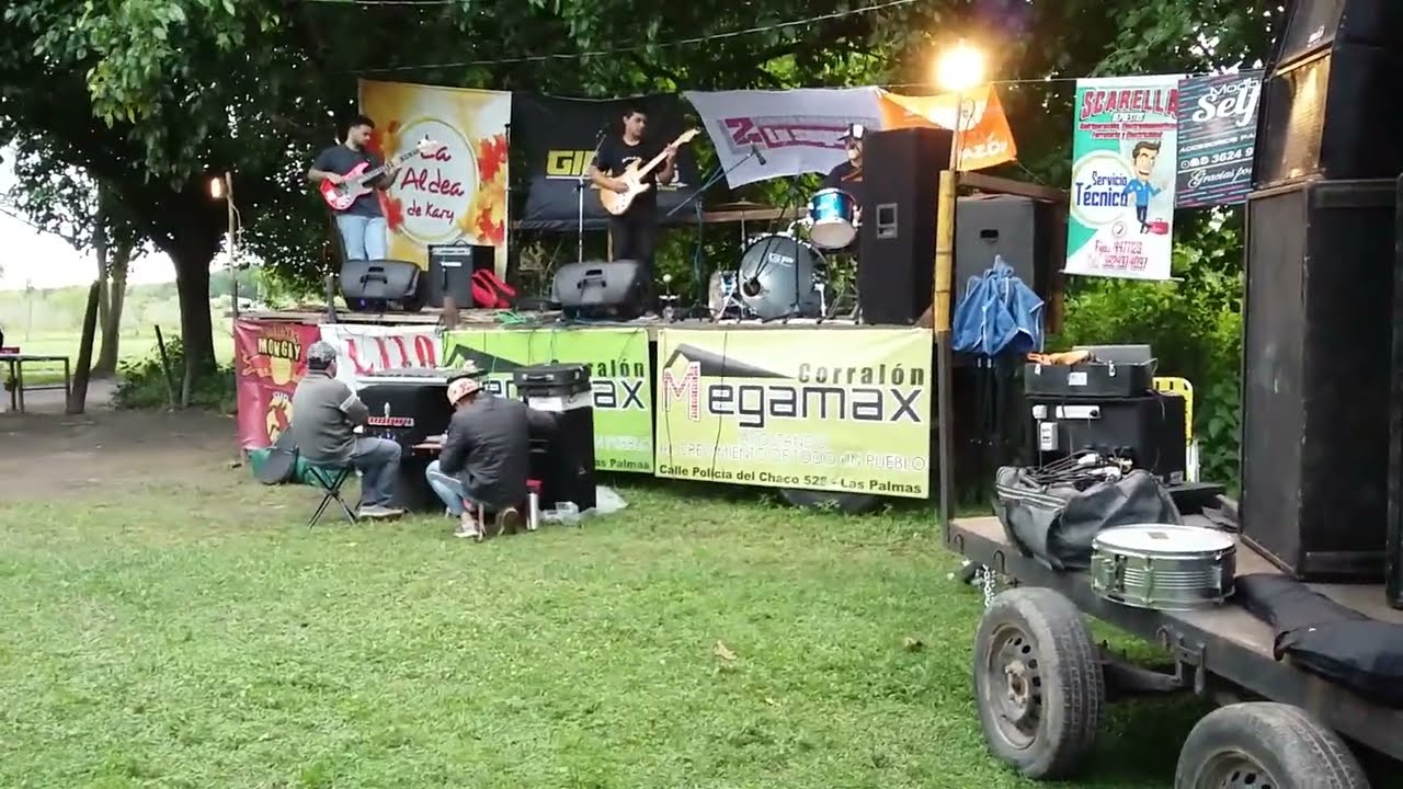 Árbol de Levas - El Ludopata  en vivo en el Vazcontry Música Country El Guinche  Las Palmas 19-10-19
