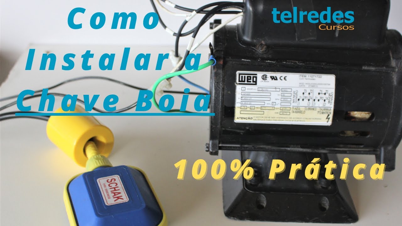 Como Instalar a Chave Boia para Acionamento Automático da Bomba d'água 100% Prático