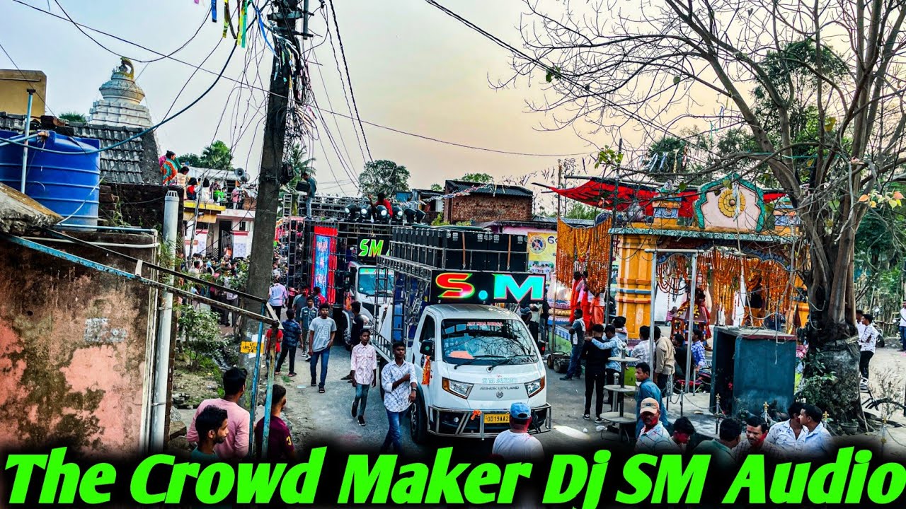 Dj SM Audio The Crowd Maker Angul Popular Sound Day Program At Village Hot girl Dance Video / DO2.0