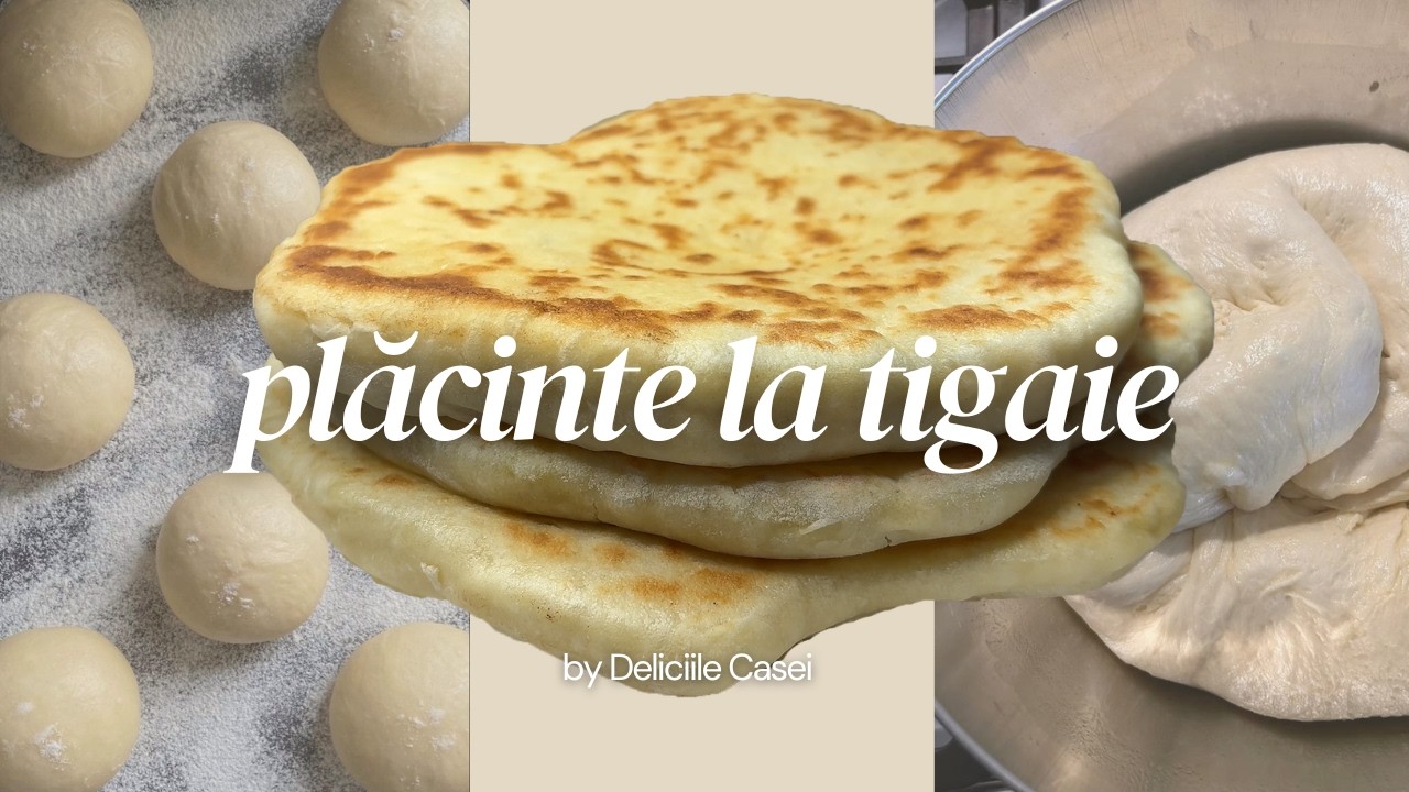 Plăcinte la TIGAIE super DELICIOASE