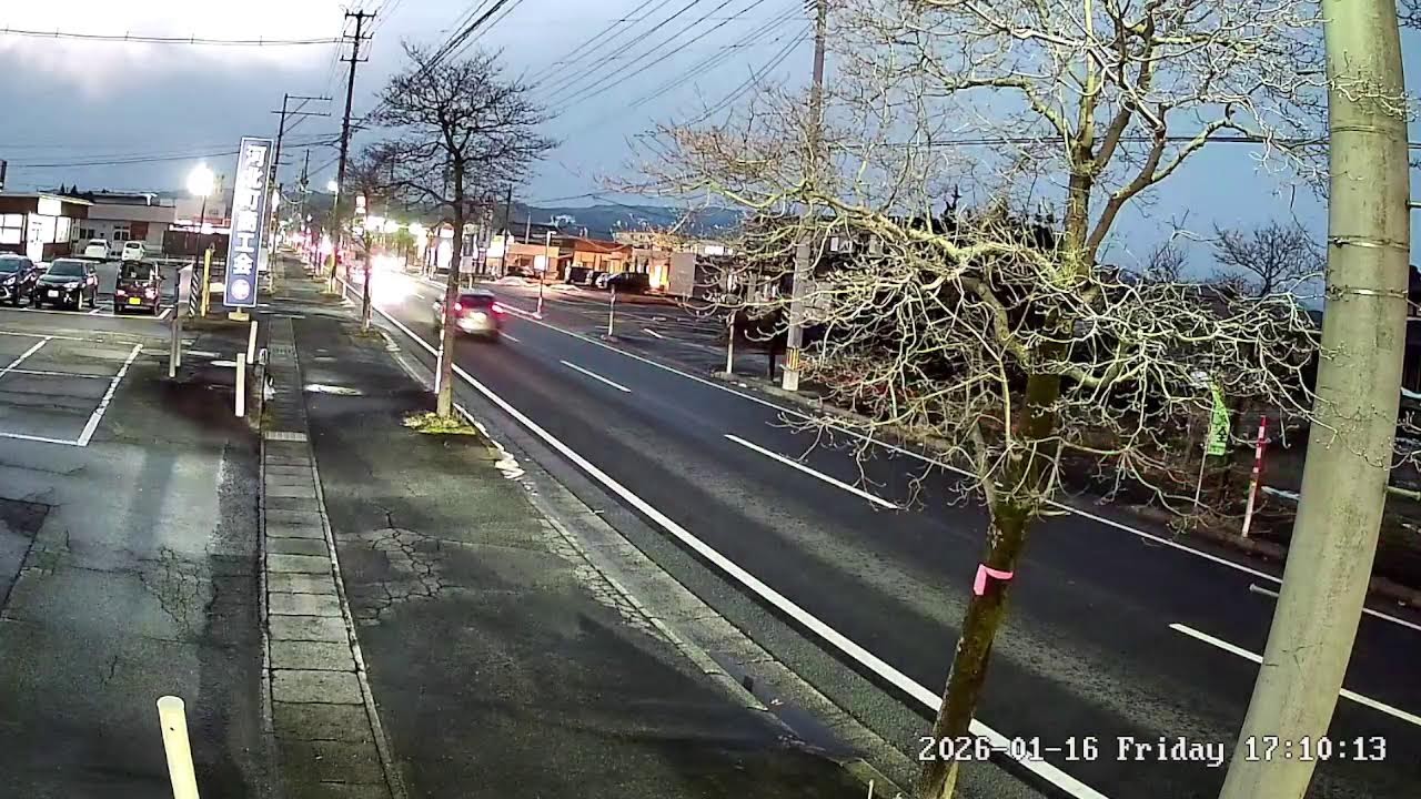 山形県西村山郡河北町谷地月山堂ライブカメラ Yamagata Nishimurayama Livecamera.world.cam