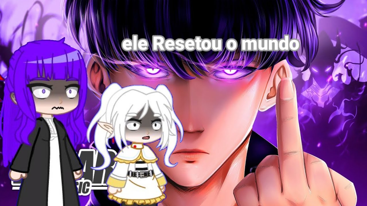 Sousou no Frieren react Rap Sung jin woo monarca das Sombras(Basara)