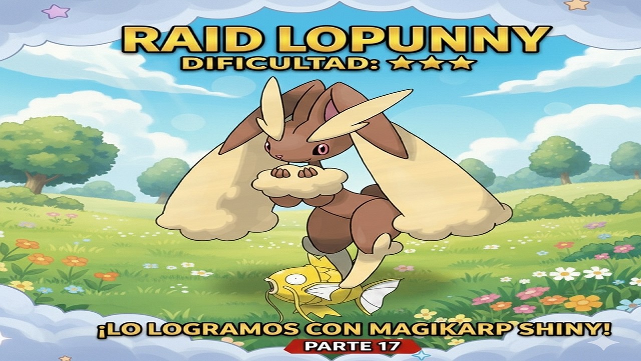 Raid Lopunny - #17 Ganando las RAIDS de POKEMMO con MAGIKARP - 2026