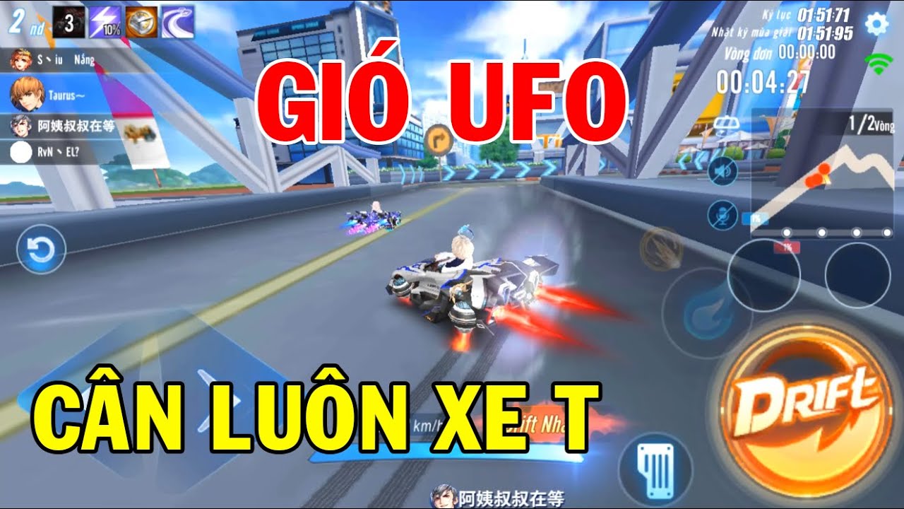 ZingSpeed Mobile | Gi&oacute; Quẩy UFO Trong Rank C&acirc;n Lu&ocirc;n Xe T