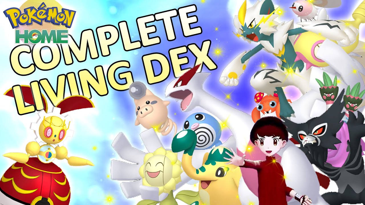 HOW I CAUGHT EVERY POKEMON! - Complete Living Dex