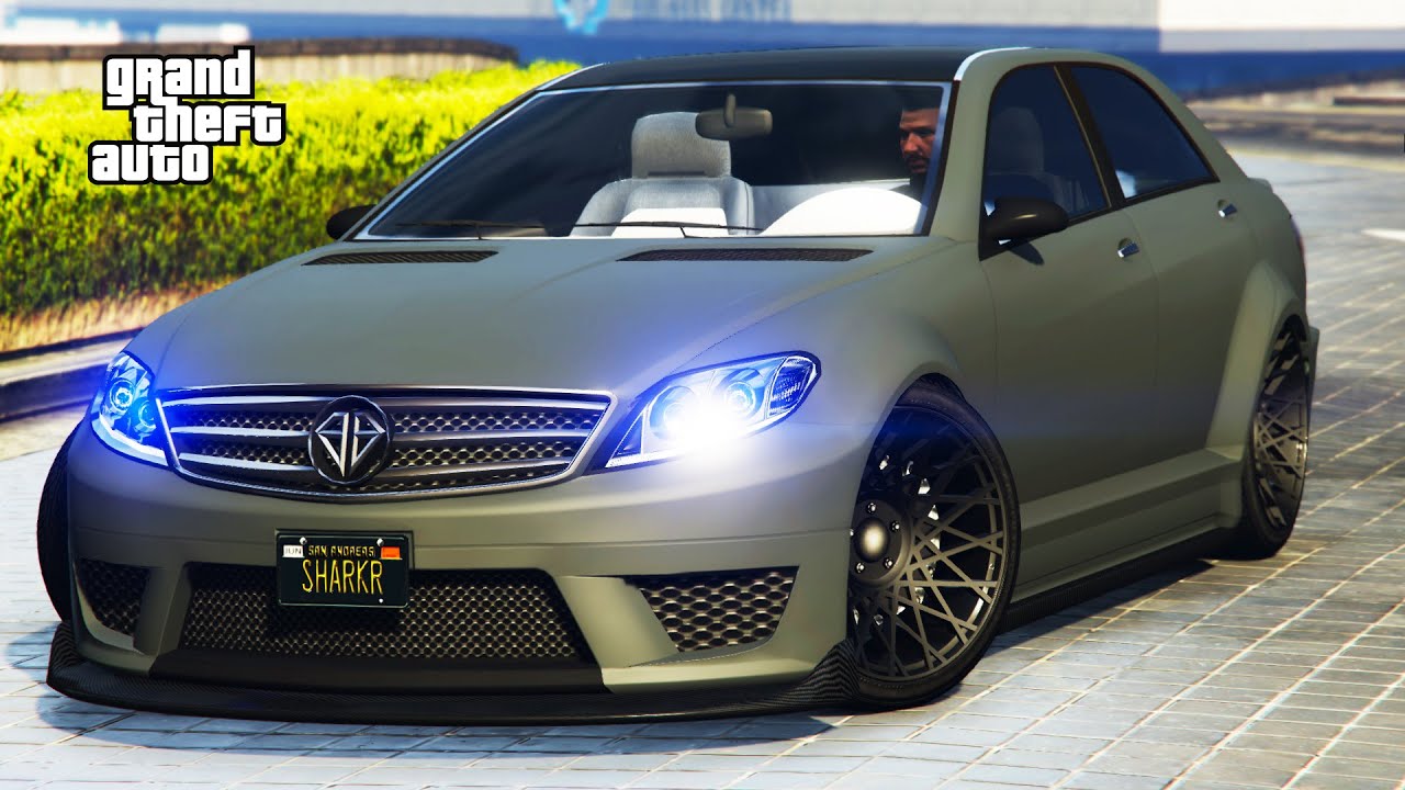 Benefactor Schafter V12 Review & Best Customization - GTA 5 Online Brabus E V12 Mercedes S Class NEW