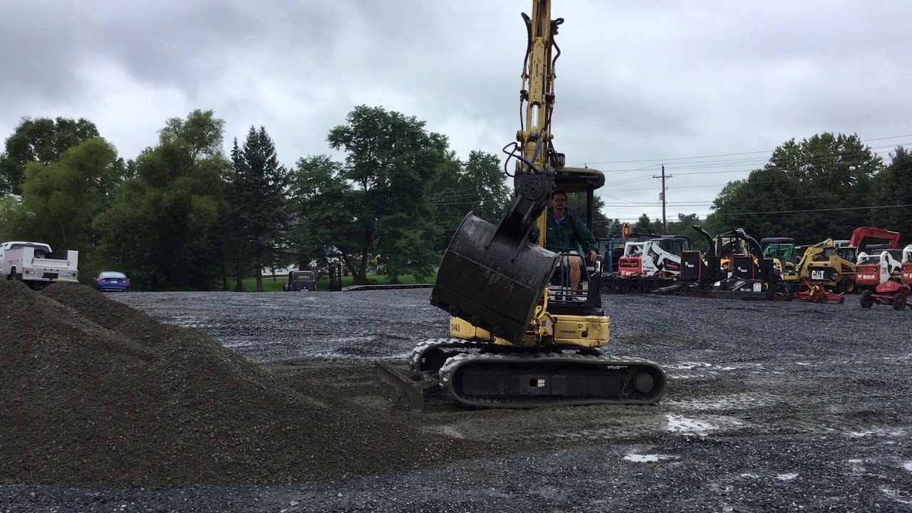 Komatsu PC50 Mini Excavator!