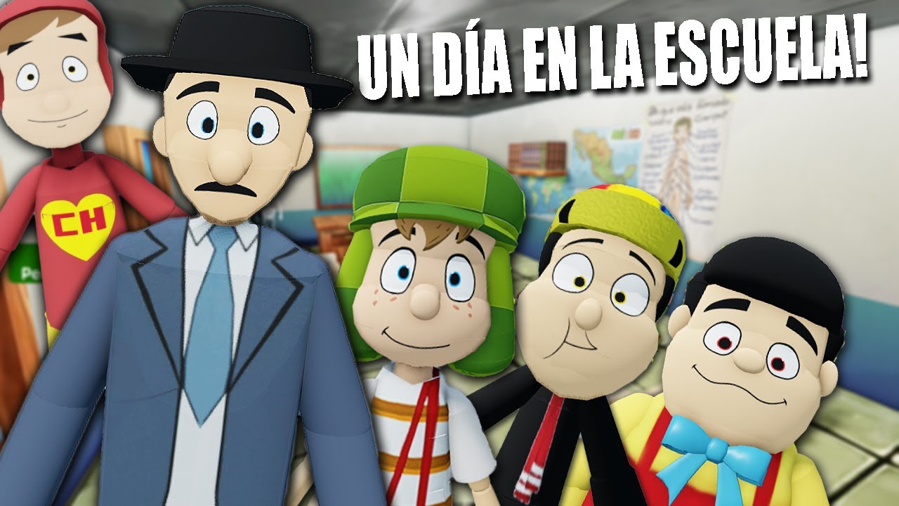 EL CHAVO DEL 8 UN DIA EN LA ESCUELA!!! | Roblox
