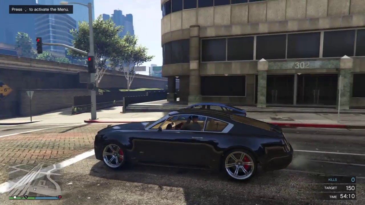 GTA V - Following Road Rules And Being A Sensible Driver... Or Atleast Trying To.