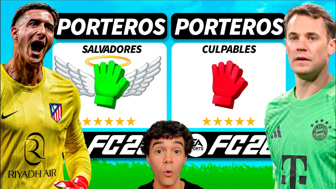 ¡PORTEROS SALVADORES vs PORTEROS CULPABLES!
