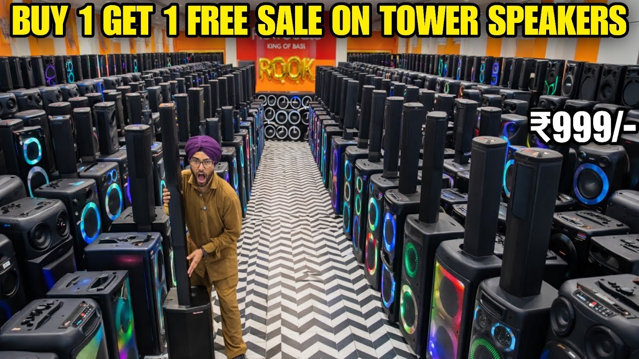 Buy 1 Get 1 Free  Sale | Starting ₹999 | Party Speakers Direct From Manufacturers | Flowbeats