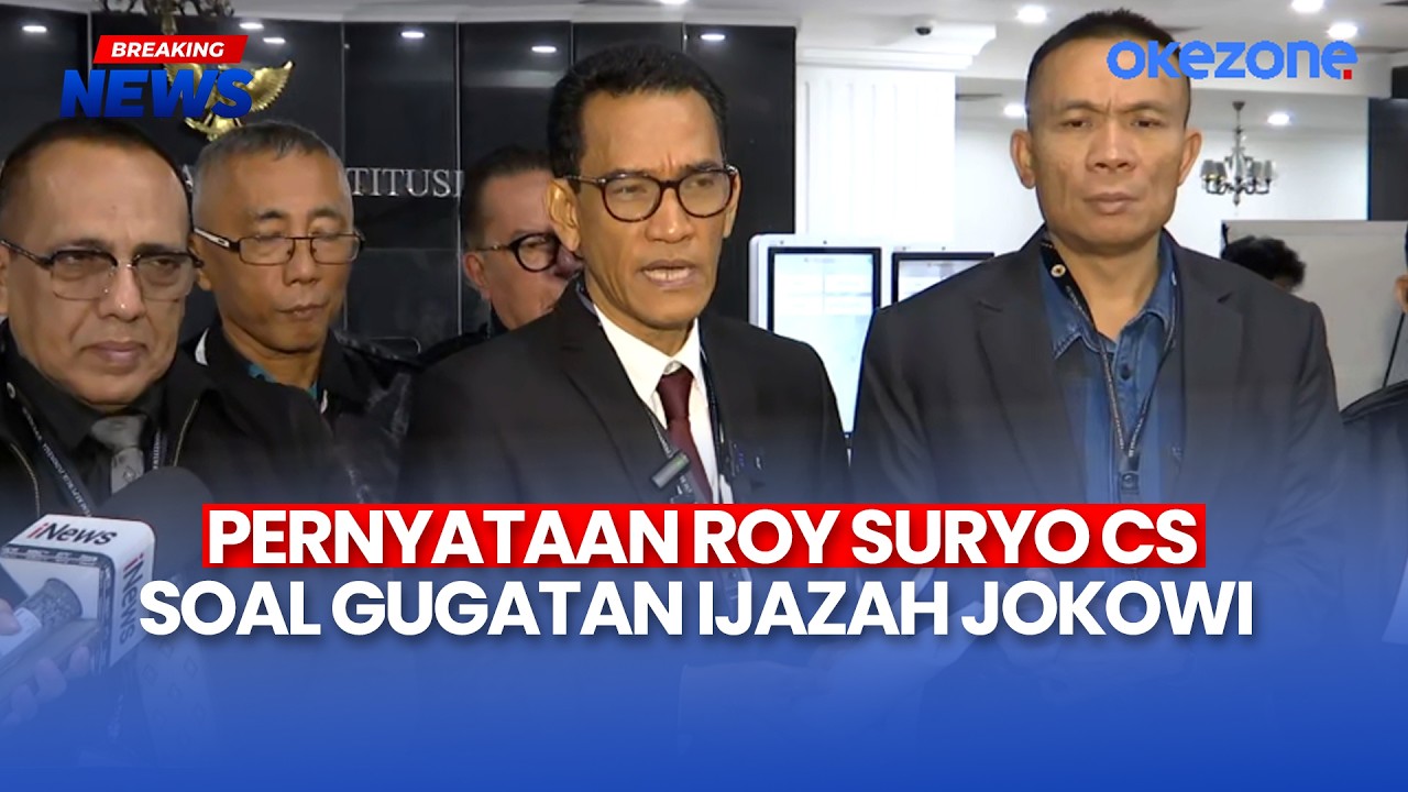 🔴LIVE NOW - PERNYATAAN ROY SURYO CS SOAL GUGATAN IJAZAH JOKOWI DI PN SURAKARTA  | 23/02