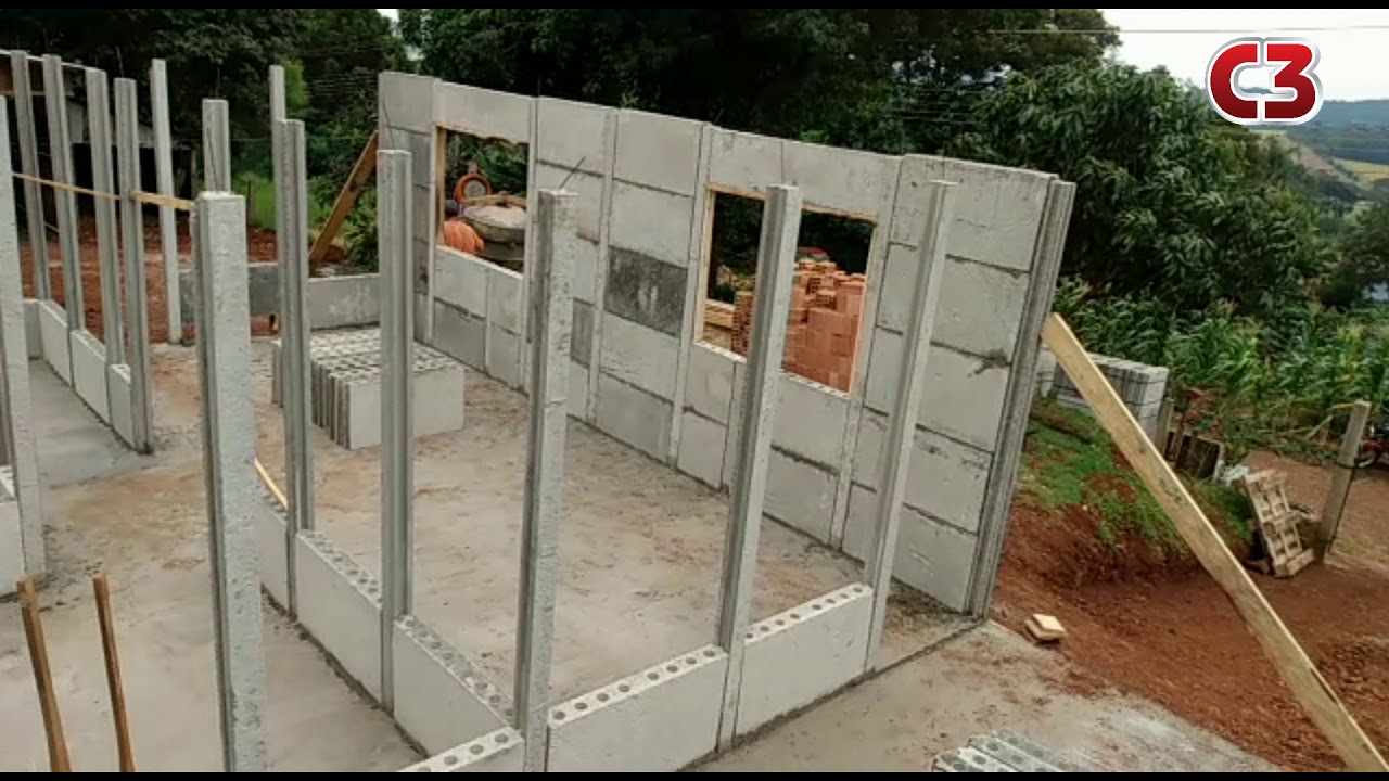 Etapas da Construção Pré-Moldado Leve