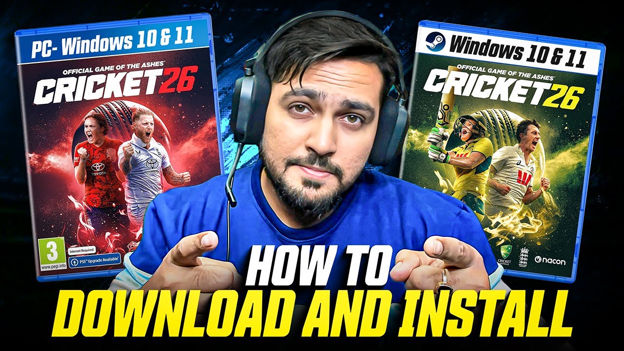 How To Download & Install Cricket 26 on PC/Laptop | Full Step-By-Step Guide | RtxVivek