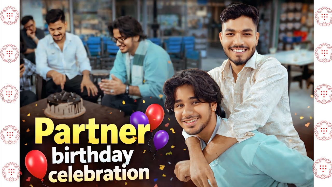 Im Celebrate My partner Birthday 🎂 With Fun & Comedy !! VLOG #08