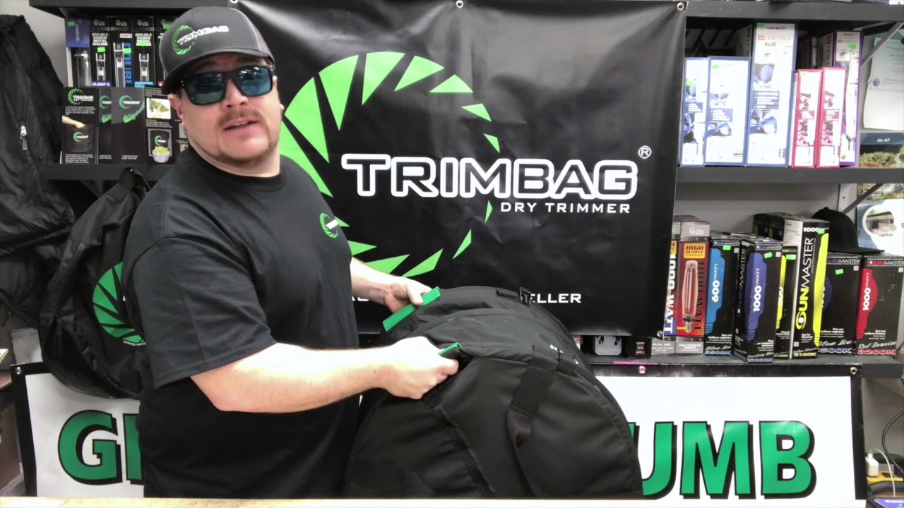 Greenthumb Garden Center Trimbag Dry Trimmer demo
