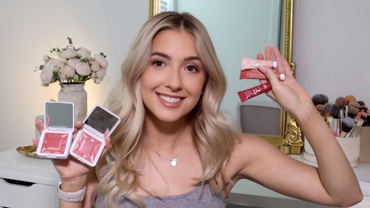 RMS BEAUTY REVIEW & TRY-ON: HYDRA POWDER BLUSHES, EYELIGHTS, AND LIPLIGHTS
