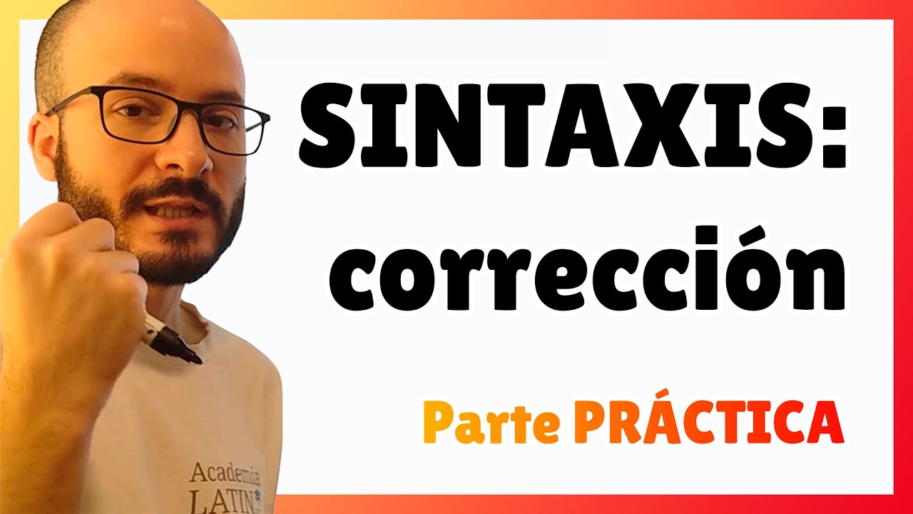 SINTAXIS ESPAÑOLA 🤔 oraciones resueltas y explicadas #EntenderSintaxis