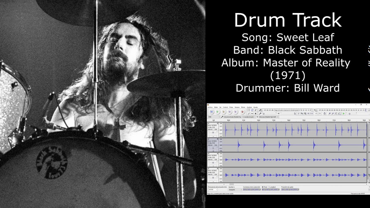 Sweet Leaf (Black Sabbath) • Drum Track