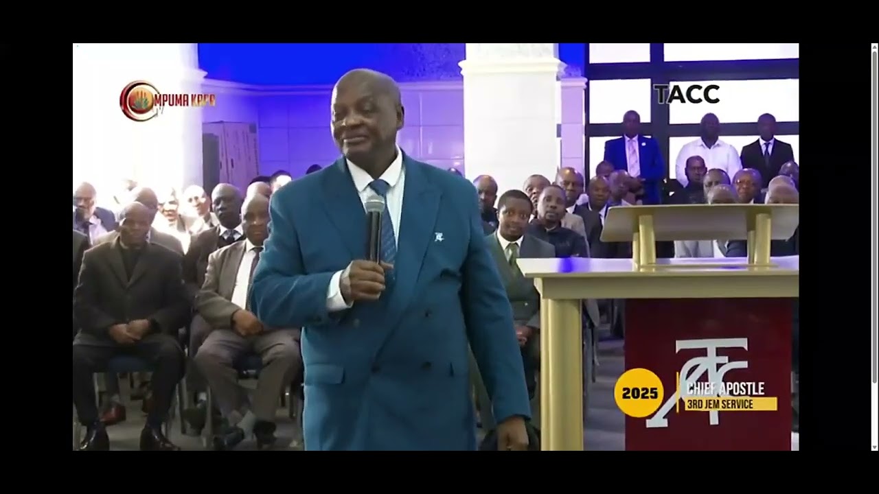 TACC 3rd International Joint Executive Meeting 2025 - Sermon by Chief Apostle Nongqunga