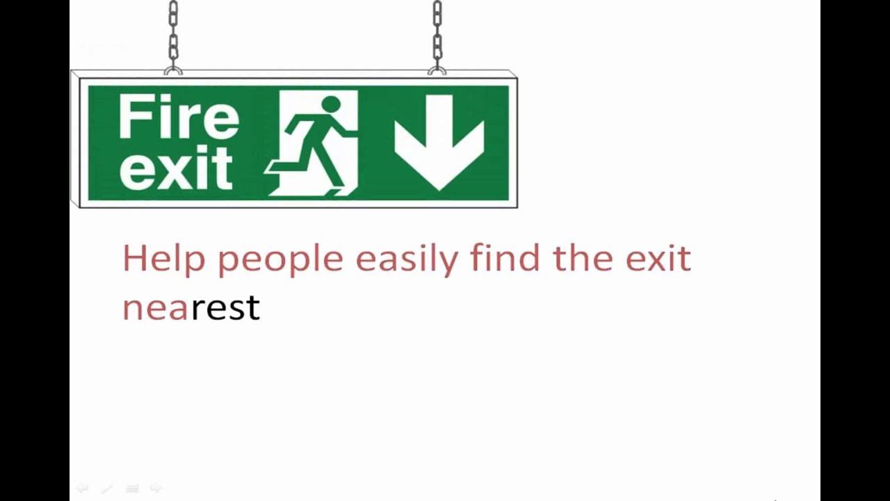 Fire Protection Los Angeles - Fire Exit Signs