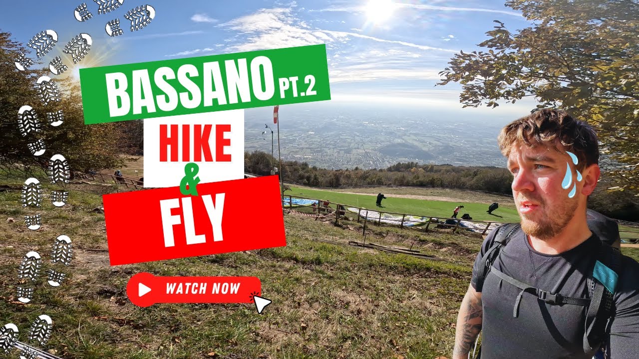 Bassano - Hike and Fly - Monte Grappa mit der Fußmaschine 🪂🥾🏔️