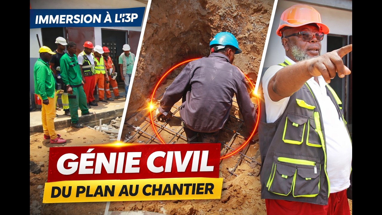 FORMATION EN GENIE CIVIL :  DU PLAN A LA CONSTRUCTION REELLE | Immersion à l’I3P