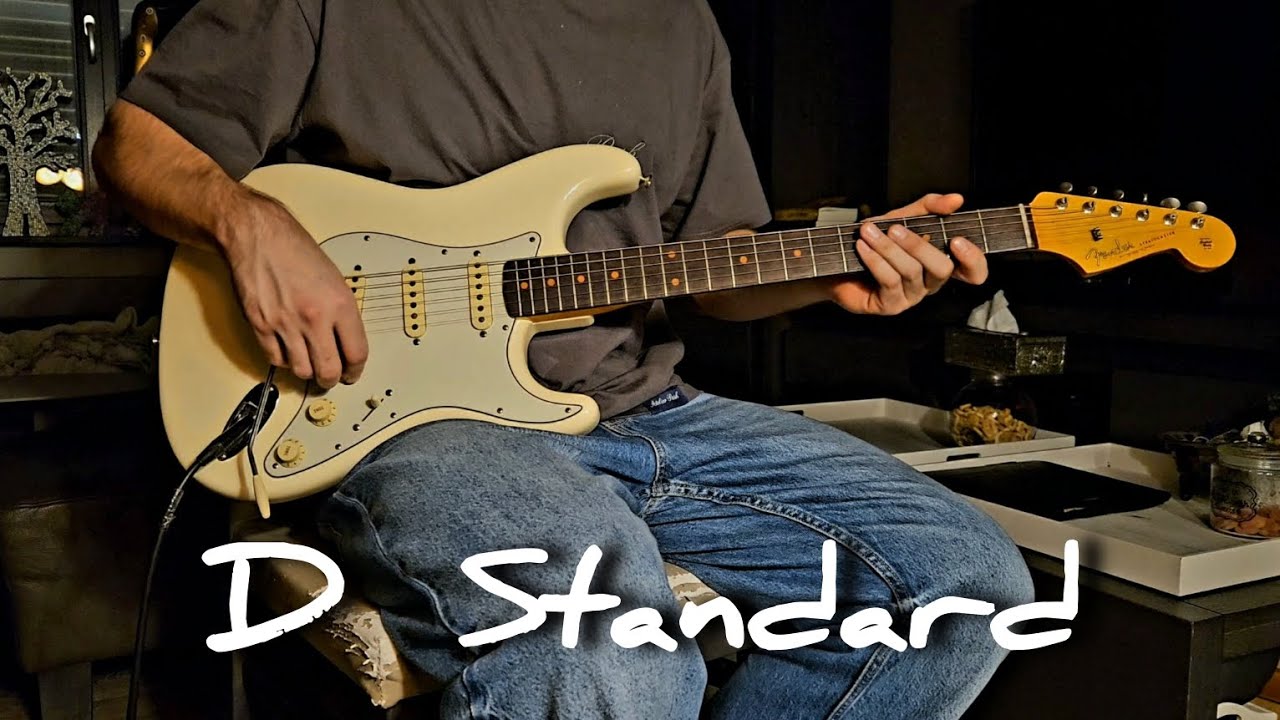 Fender Strat in D Standard