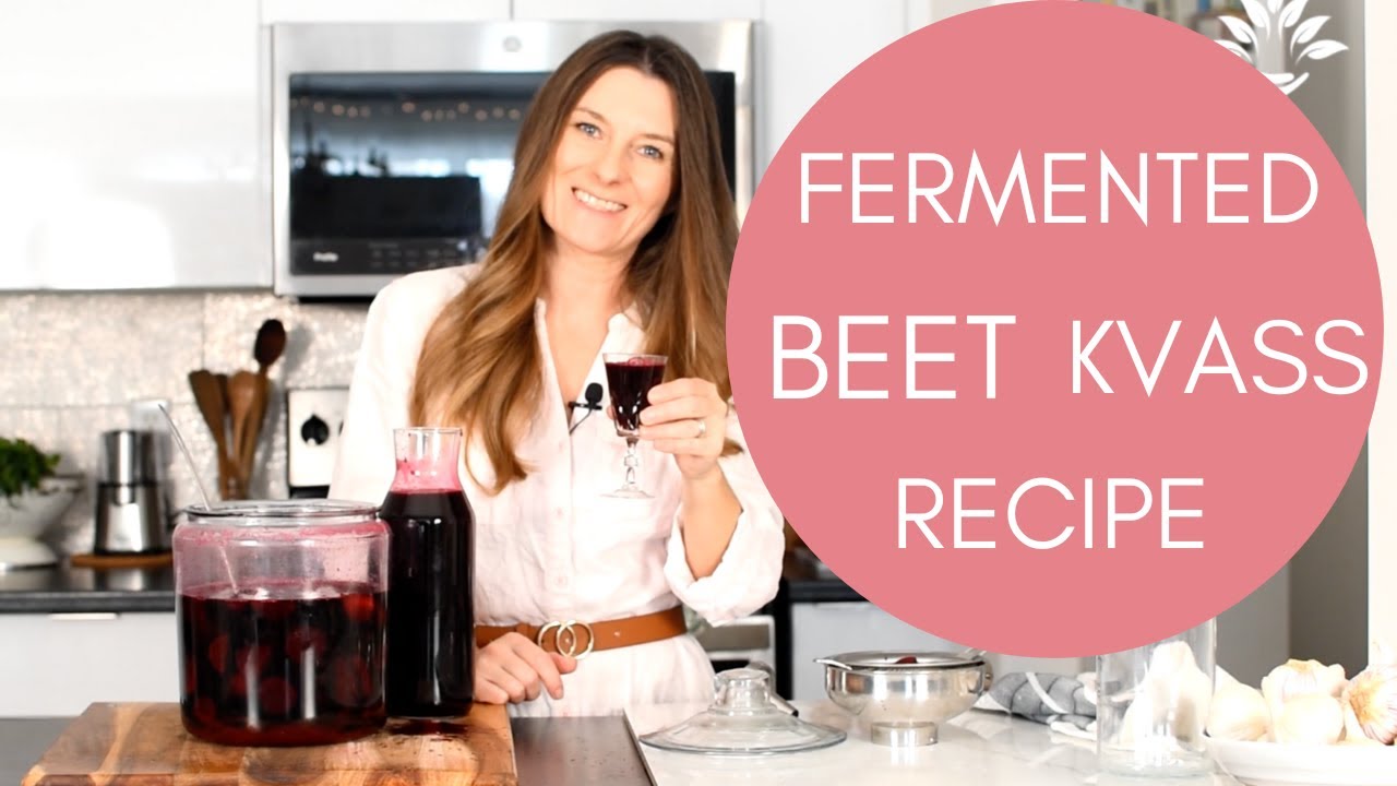 Easy and delicious fermented beet juice ( kvass ) - step by step MASTERCLASS
