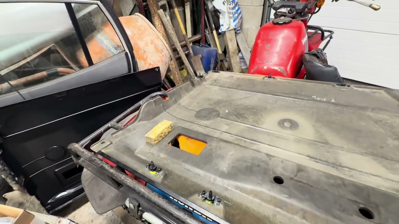Defender door card repair 