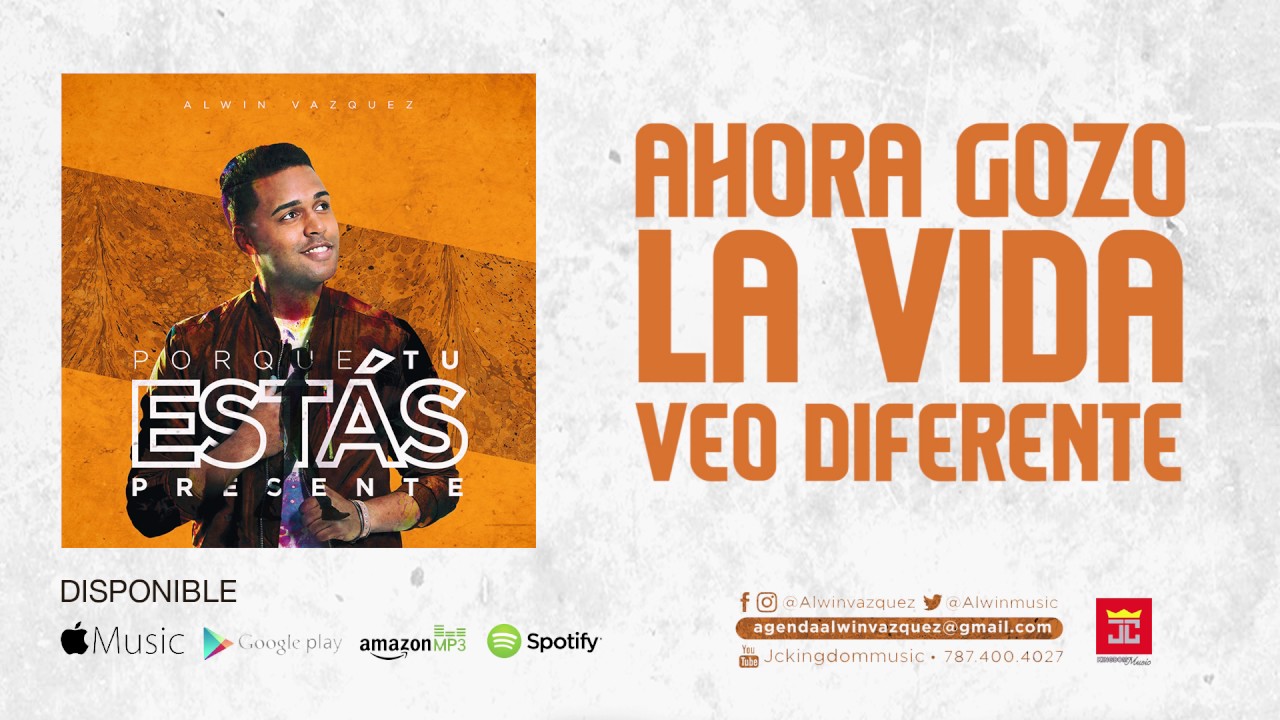 Alwin Vazquez - Porque tu estas presente (Lyrics) ESPERA PRONTO!!!  Video Oficial