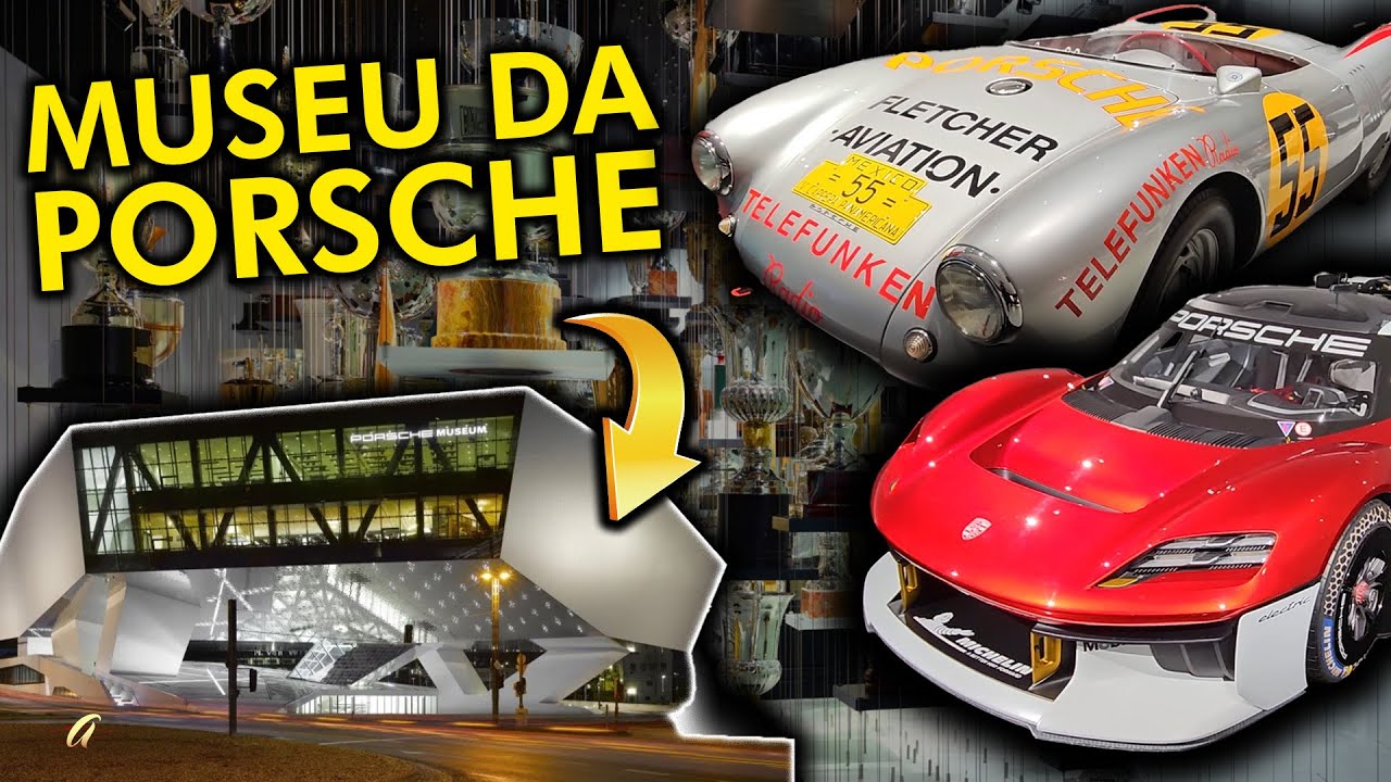 O MELHOR MUSEU DO MUNDO?! Um tour pelos carros mais incríveis da história da Porsche
