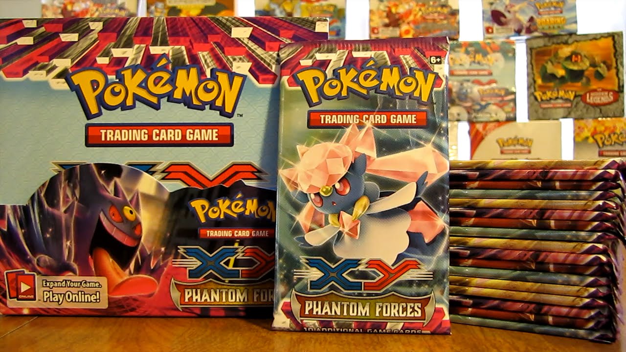 Phantom Forces Pokemon Booster Box Opening Pt. 2