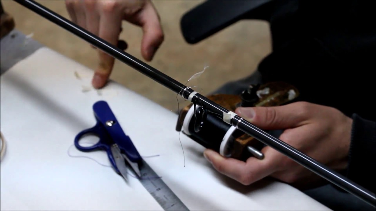 Wrapping a Guide on a Custom Lamiglas GSB 1321M