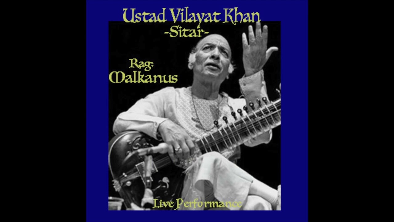 A Rare performance of Rag Malkauns by Ustad Vilayat Khan / Sitar