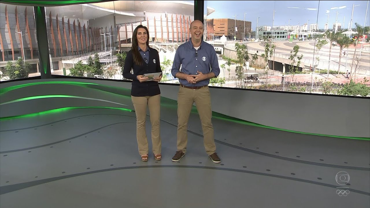 [HD] Esporte Espetacular - Abertura e Encerramento do Glass Studio na Vila Olímpica/RJ - 31/07/2016