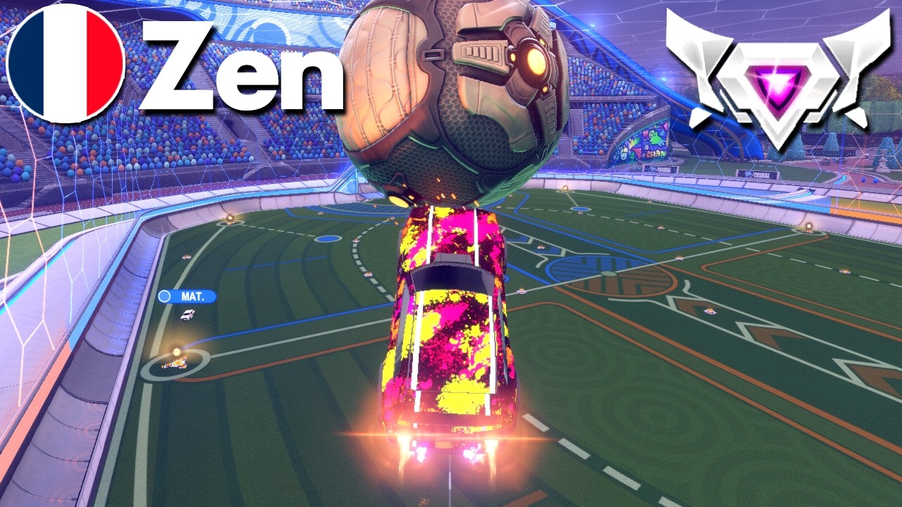 ZEN Rocket League Gameplay (SSL 2v2)