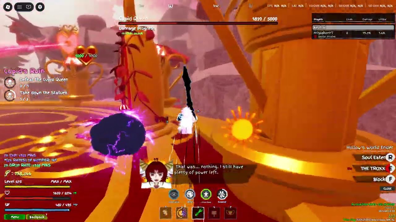 [GPO] HOW TO SOLO NEW CUPID DUNGEON!!!!!!! (SOUL+WENDER)