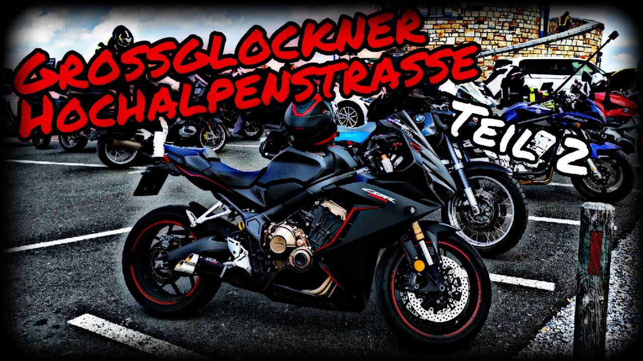 Großglockner Hochalpenstraße MotoVlog [4K] | Teil 2 | #austria#alps#motovlog#german#hondacbr650r