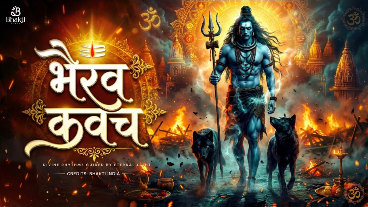 Bhairav Kavach | भैरव कवच | Kaal Bhairav Raksha Stotra | Powerful Protection Mantra & Tantra Shield