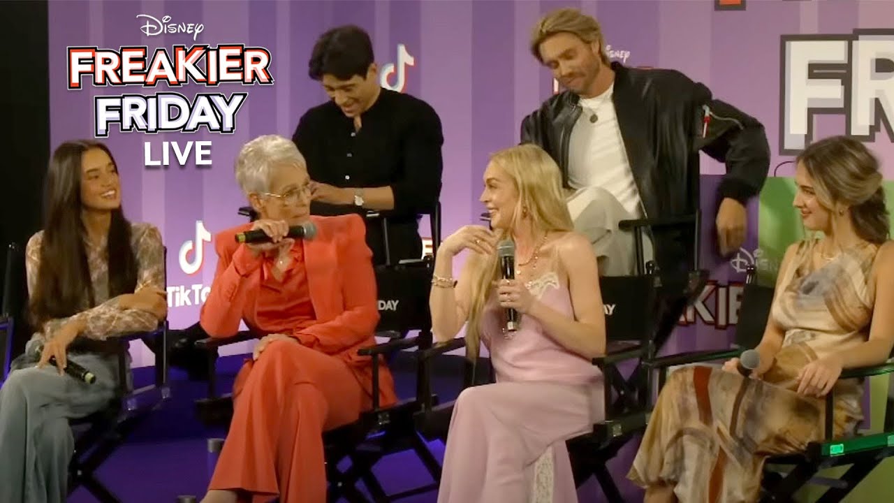 Freakier Friday Cast Live Q&A