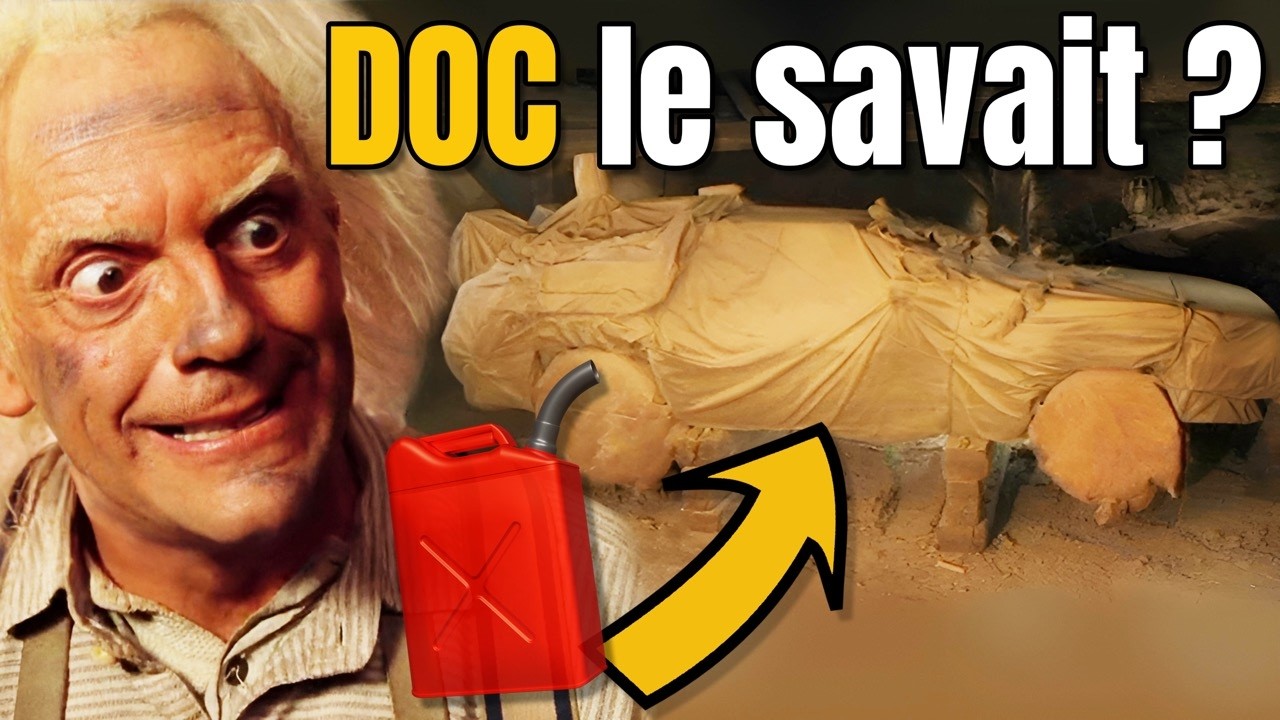 La DeLorean cachée de Doc (un mystère enfin résolu !)