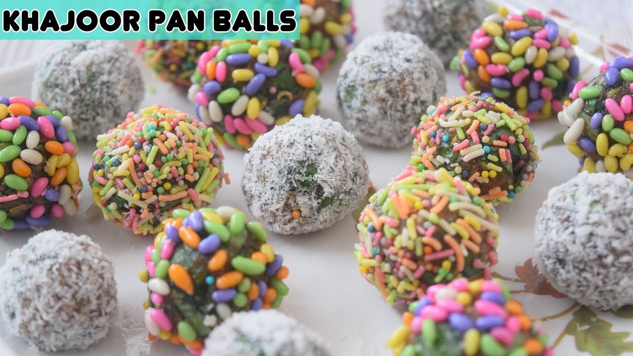 Khajoor Paan Balls | Khajur Paan ki Mithai Recipe | खजूर पान की मिठाई रेसिपी | MOIR