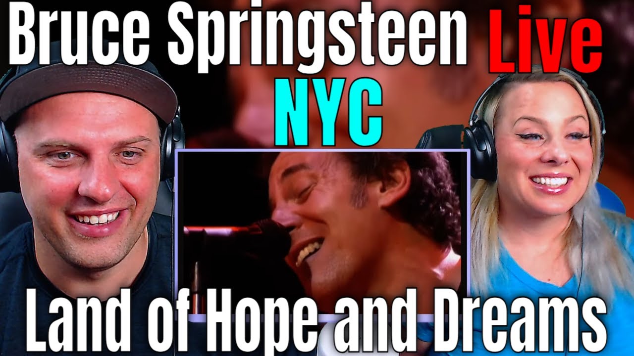 Reaction To Bruce Springsteen & The E Street Band - Land of Hope and Dreams (Live in New York City)