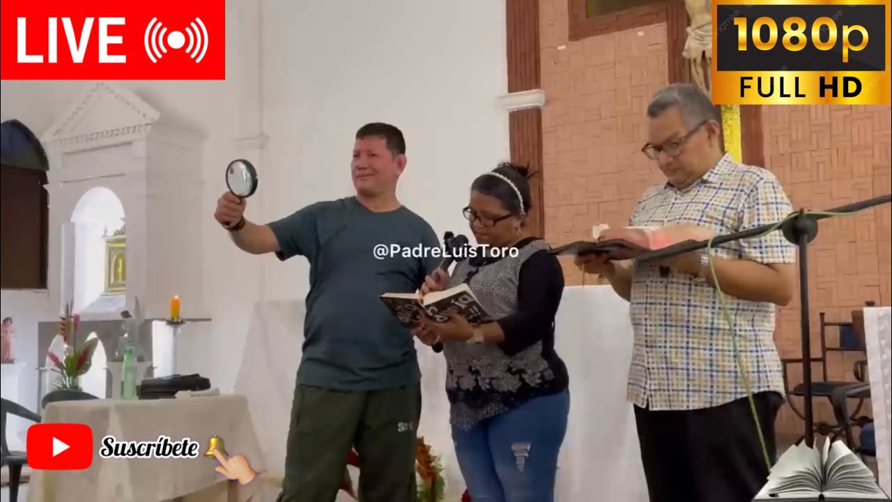 Este Video NO es APTO para Protestantes!! Padre Luis Toro EN VIVO /20-24