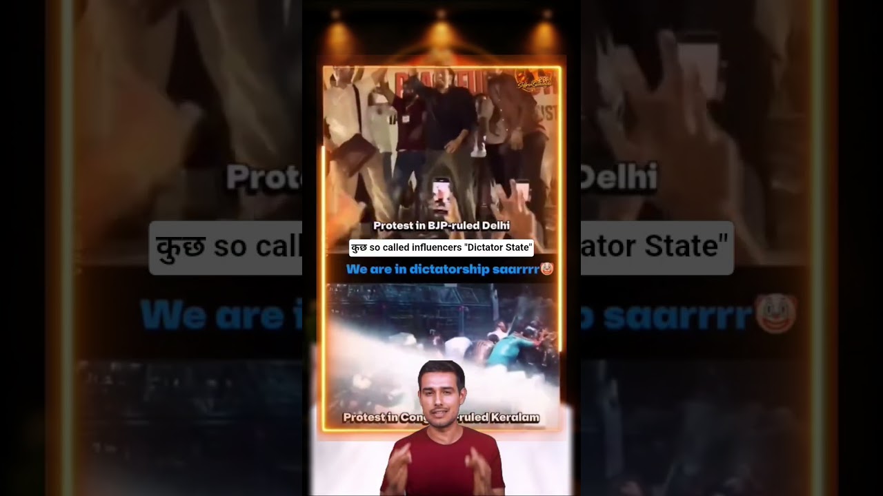 Viral 🔥 video of CJP protest 🆚 Kerala Student protest ✊ #ytshorts #trending #viral