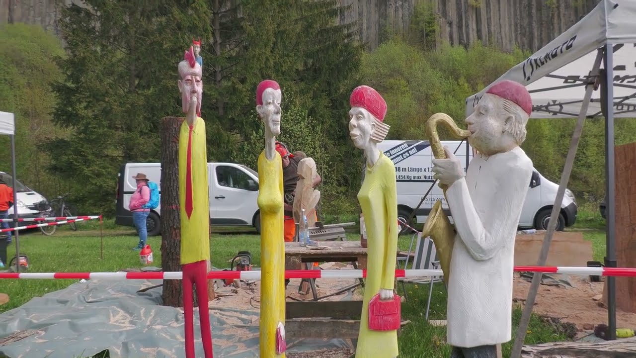 Scheibenberg - Holzbildhauersymposium Donnerstag -2023-05-18 4k