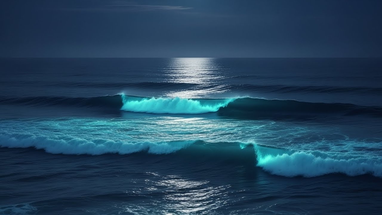 BEST Ocean Waves LIVE 💤 Night Sound for Stress Relief
